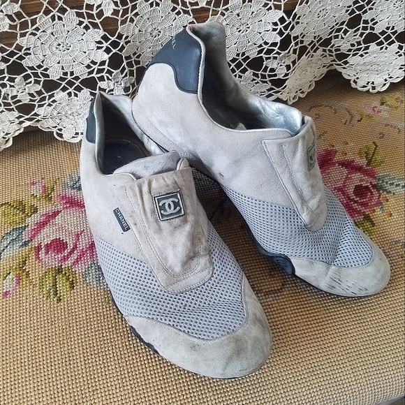 CHANEL Slip On Sneakers - Picture 1 of 9